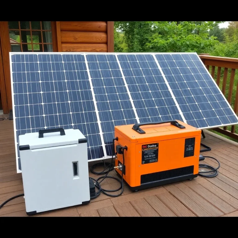 Emergency Power: Generators, Solar Panels, and Battery Banks