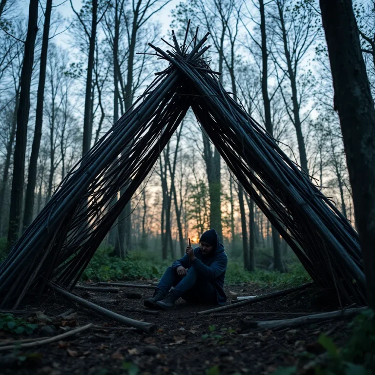 Emergency Shelter Construction: Debris Hut, Lean-To, and Snow Shelter