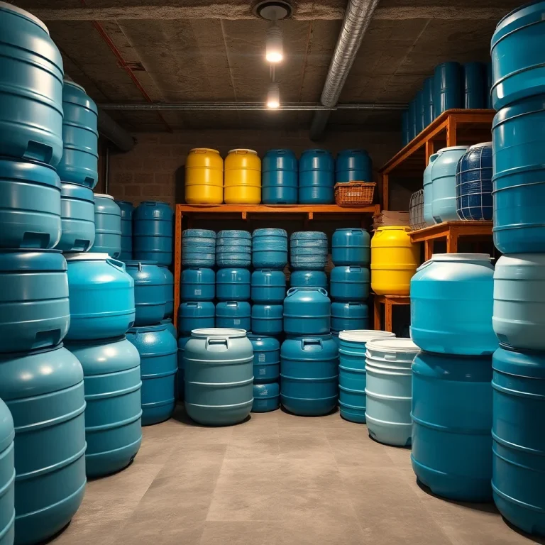 Long-Term Water Storage: Tank Sizing, Rotation Protocol, and Chemical Treatment